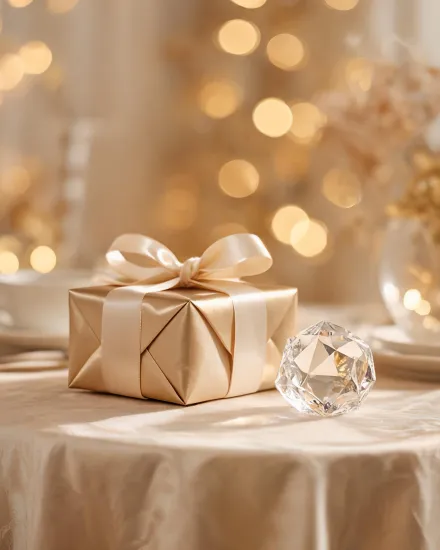 Anniversary crystal gift